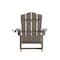 Flash Furniture Brown Adirondack Patio Chairs with Cupholder, 2PK 2-LE-HMP-1044-10-BR-GG - alternate 7